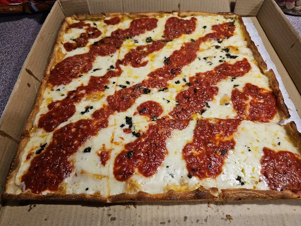 Sicilian Cheese Pizza